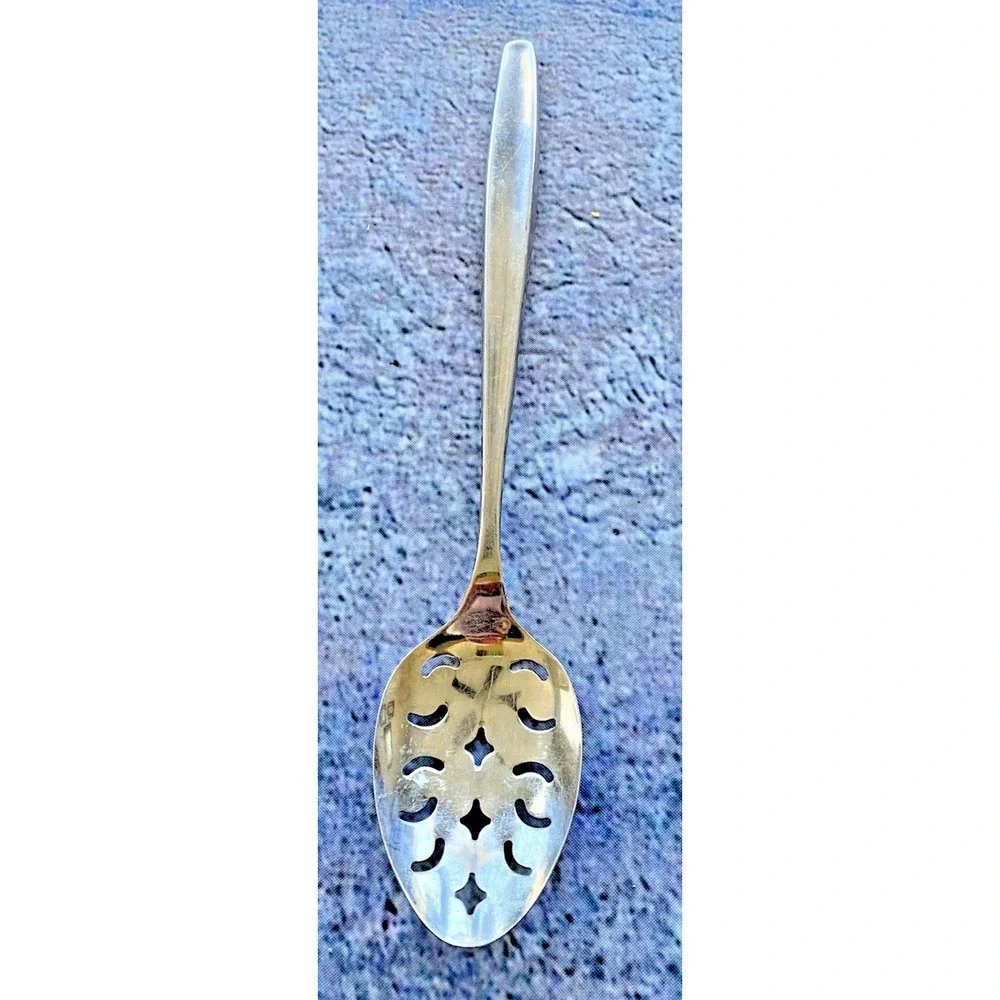 Stainless Steel Slotted Serving Spoon 13